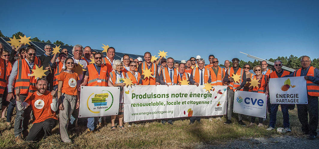 Inauguration du parc photovoltaïque citoyen de Saint-Benoît-la-Forêt