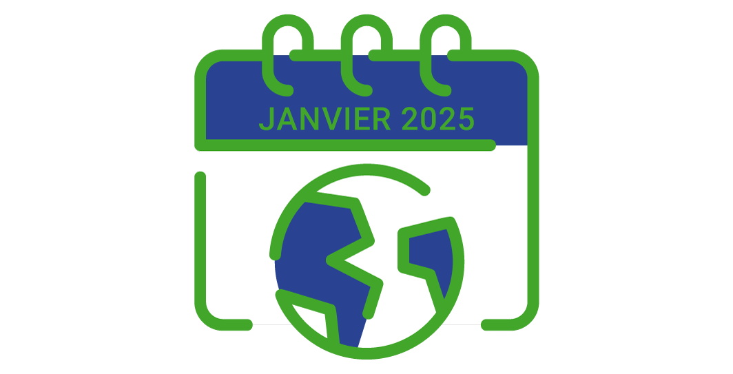 Agenda climat de janvier 2025